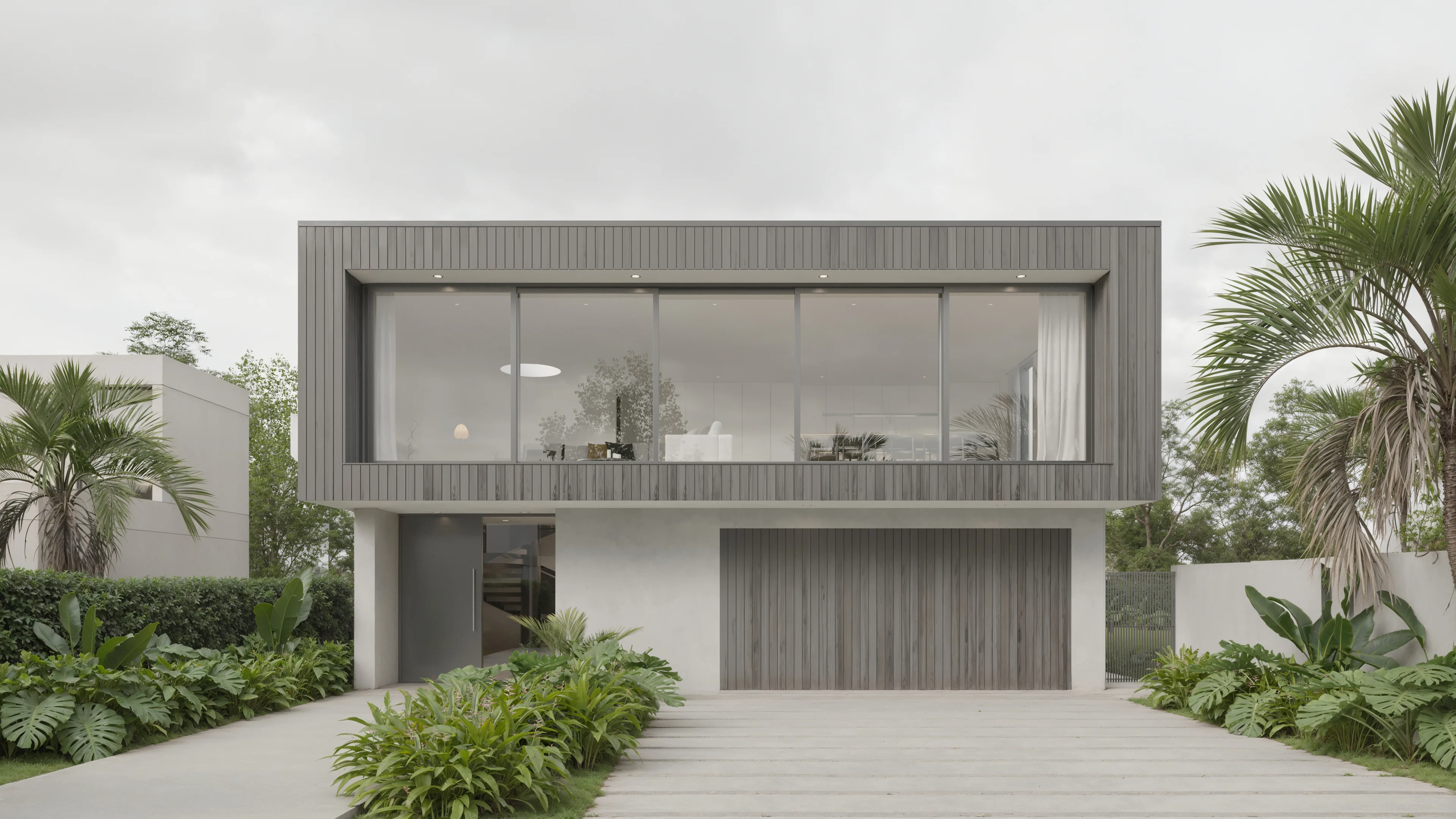 Auckland city house detail perspective 4